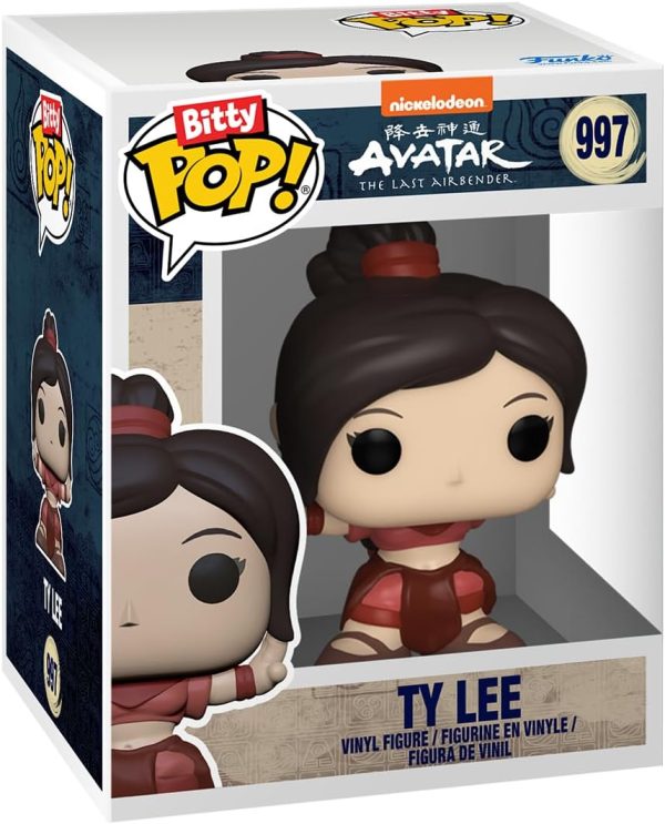 Funko Bitty Pop! Avatar: The Last Airbender - Azula. Ty Lee. Zuko. & A Surprise Mystery Mini Figure - 0.9 Inch (2.2 Cm) Collectable - Stackable Display Shelf Included - Gift Idea - Cake Topper