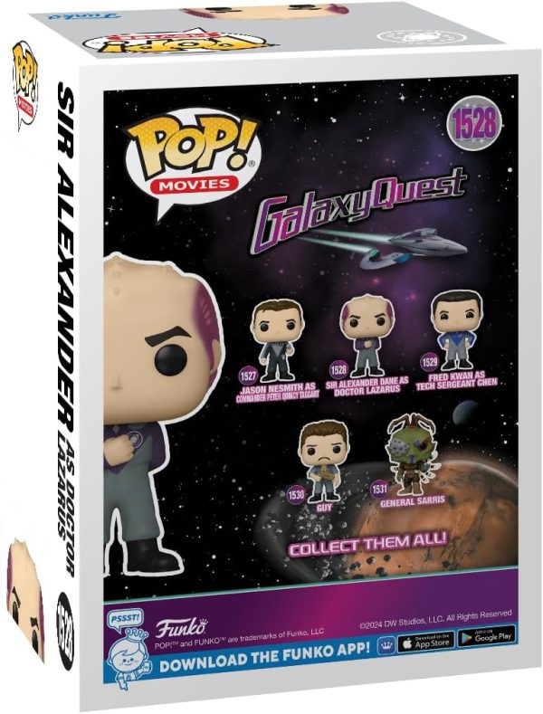 Funko POP! Movies: Galaxy Quest ?C Sir Alexander as Doctor Lazarus - Collectable Vinyl Figure - Gift Idea - Official Merchandise - for Kids & Adults - Movies Fans - Model Figure for Collectors