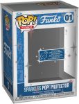 Funko Pop! Protector Printed UV: Sparkles Pop Protector - Premium Protector Display Cases Pop Collectable Vinyl Figures - Durable and Stackable Storage