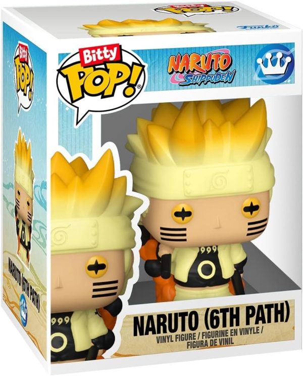 Funko Bitty Pop! Naruto Shippuden: Tenten. Madara (6th Paths). Might Guy. Itachi Uchiha. and A Surprise Mystery Mini Figure - 0.9 Inch (2.2 Cm) Collectable - Gift Idea - Cake Topper