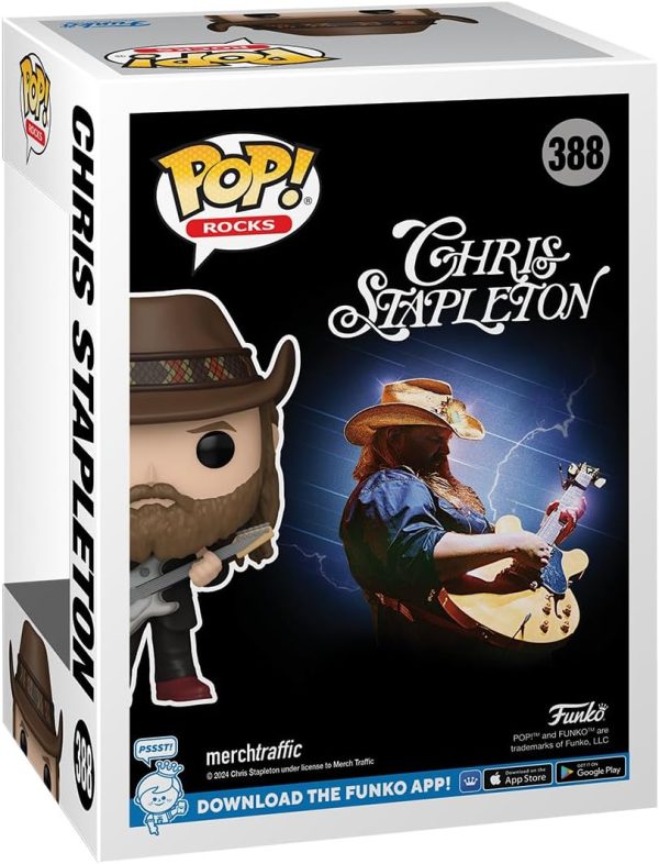 Funko POP! Rocks: Chris Stapleton - Collectable Vinyl Figure - Gift Idea - Official Merchandise - for Kids & Adults - Music Fans - Model Figure for Collectors and Display