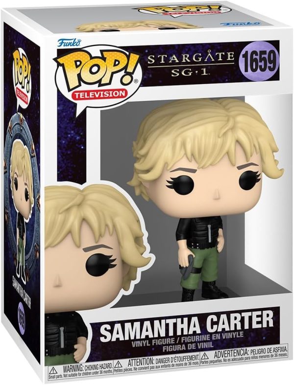 Funko Pop Television: Stargate SG-1: Samantha Carter - Amanda Tapping - Stargate (1994) - Collectable Vinyl Figure - Gift Idea - Official Merchandise - Toys for Kids & Adults - Sci-Fi Fans
