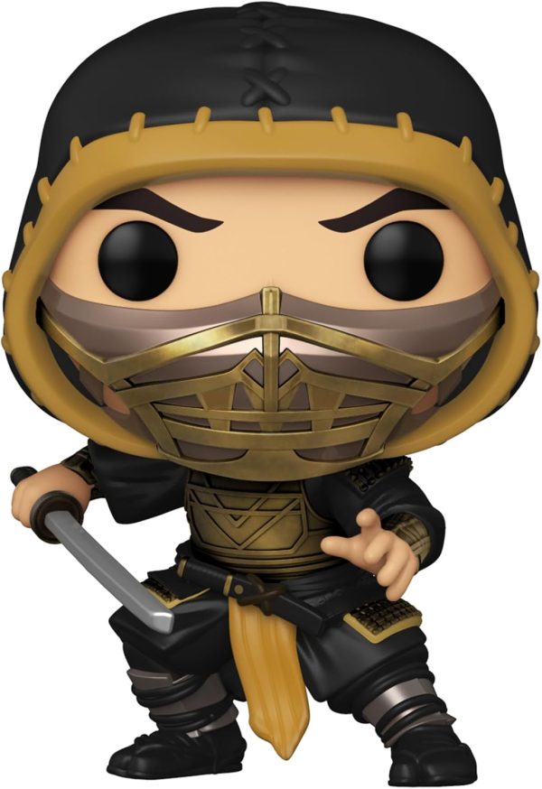 Funko POP Movies: Mortal Kombat - Scorpion Vinyl Figure (Styles May Vary). Multicolor. Standard (53851)