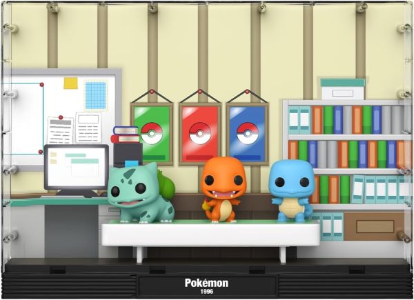Funko Pop Moments Deluxe: Pokemon - Starters - Bulbasaur. Charmander. Squirtle - Collectable Vinyl Figure - Gift Idea - Official Merchandise - Toys for Kids & Adults - Video Games Fans