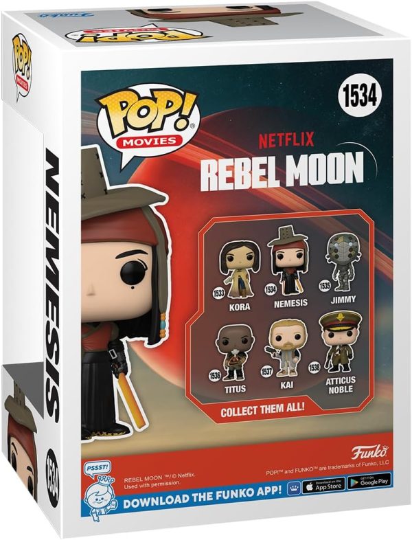 Funko POP! Movies: Rebel Moon - Nemesis - Collectable Vinyl Figure - Gift Idea - Official Merchandise - for Kids & Adults - Movies Fans - Model Figure for Collectors and Display