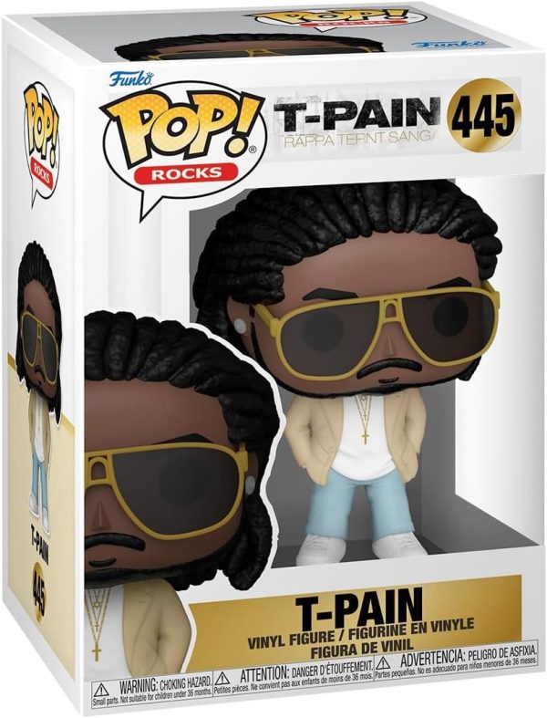Funko Pop Rocks: T-Pain - (Rappa Ternt Sanga) - Collectable Vinyl Figure - Gift Idea - Official Merchandise - Toys for Kids & Adults - Music Fans - Model Figure for Collectors and Display