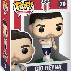 Funko Pop! Football: USA - Gio Reyna - U.S. Men's Soccer Team - Collectable Vinyl Figure - Gift Idea - Official Merchandise - Toys for Kids & Adults - Sports Fans - Model Figure for Collectors