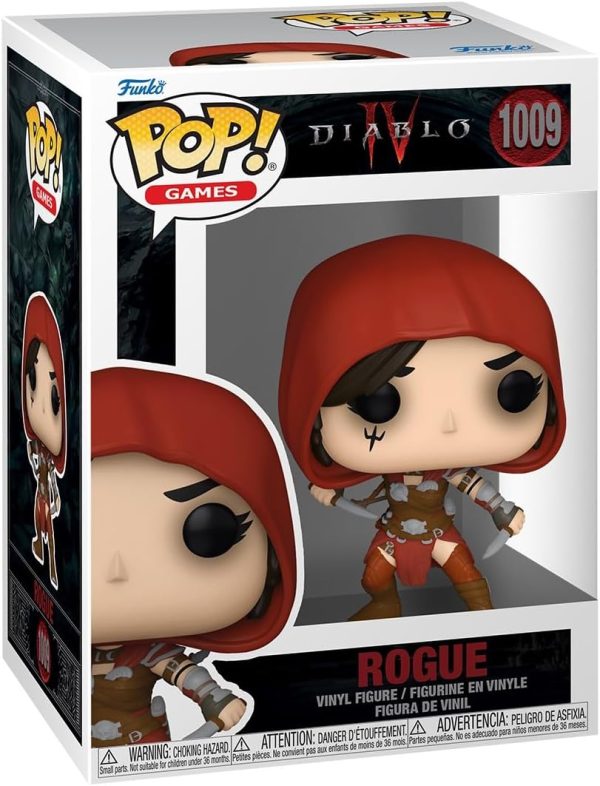 Funko POP! Games: Diablo 4 - Rogue - Collectable Vinyl Figure - Gift Idea - Official Merchandise - for Kids & Adults - Video Games Fans - Model Figure for Collectors and Display