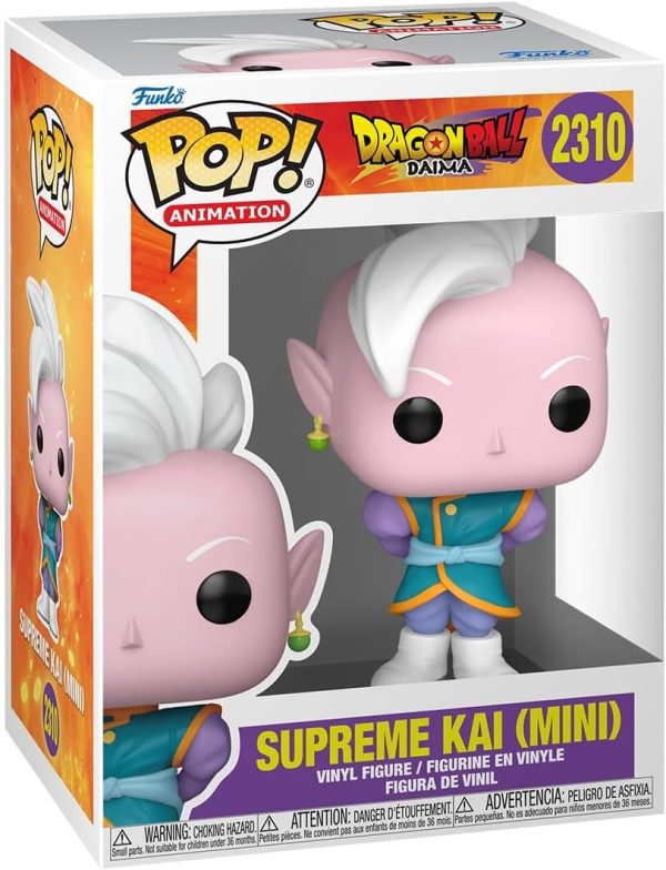 Funko Pop! Animation: Dragon Ball DAIMA - Supreme Kai (Mini) - Collectable Vinyl Figure - Gift Idea - Official Merchandise - Toys for Kids & Adults - Anime Fans - Model Figure for Collectors