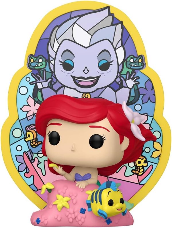 Funko Pop! Deluxe: Little Mermaid - Ariel - Stained Glass - Collectable Vinyl Figure - Gift Idea - Official Merchandise - Toys for Kids & Adults - Disney Fans - Model Figure for Collectors and Display