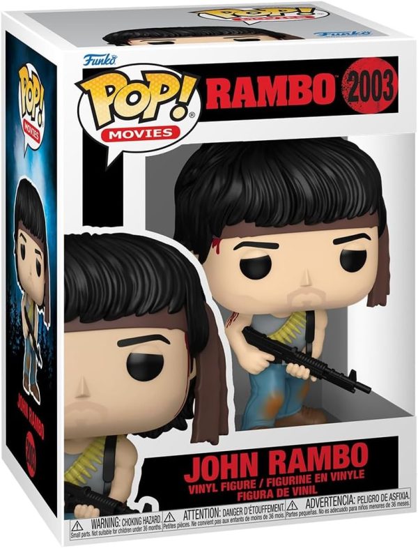 Funko Pop! Movies: Rambo First Blood II - John Rambo - Collectable Vinyl Figure - Gift Idea - Official Merchandise - Toys for Kids & Adults - Movies Fans - Model Figure for Collectors and Display