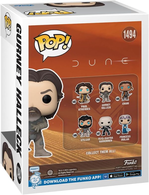 Funko POP! Movies: Dune 2 - Gurney Halleck - Collectable Vinyl Figure - Gift Idea - Official Merchandise - for Kids & Adults - Movies Fans - Model Figure for Collectors and Display