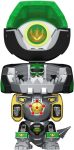 Funo Pop! Bitty Bots: Power Rangers - Dragon Zord with Green Ranger - 0.9 Inch and 4.7 Inch (11.9 Cm) - Television Collectable - Gift Idea - Toys for Kids & Adults
