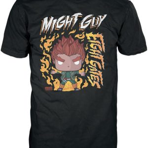Funko Pop! Boxed Tee: Naruto - Eight Gates. Might Guy - XS