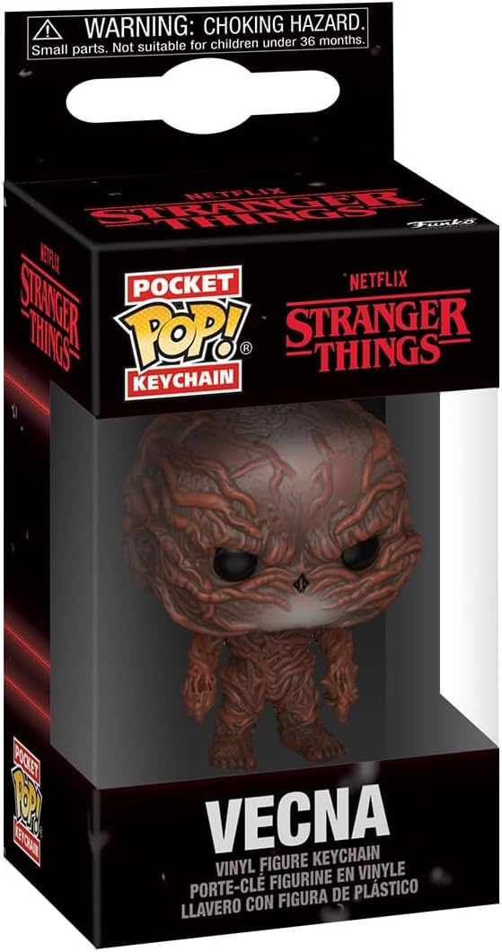 Funko Pop! Keychain: Stranger Things - Vecna - Stranger Things Novelty Keyring - Collectable Mini Figure - Stocking Filler - Gift Idea - Official Merchandise - TV Fans - Backpack Decor