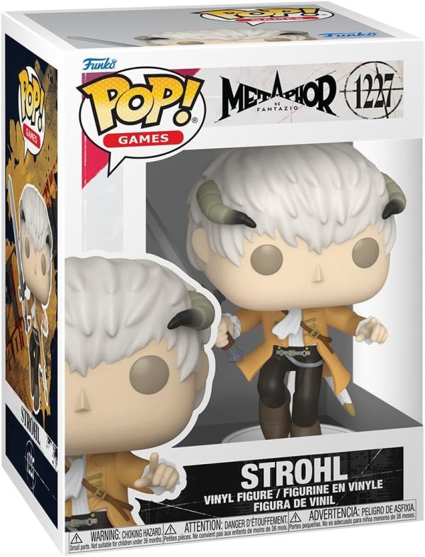 Funko Pop! Games: Metaphor: ReFantasio - Strohl - Collectable Vinyl Figure - Gift Idea - Official Merchandise - Toys for Kids & Adults - Video Games Fans