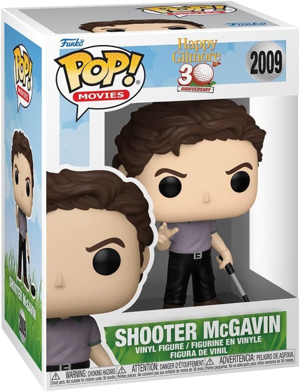 Funko Pop! Movies: Happy Gilmore - Shooter McGavin - Collectable Vinyl Figure - Gift Idea - Official Merchandise - Toys for Kids & Adults - Movies Fans - Model Figure for Collectors and Display