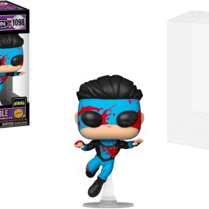 Funko Fusion Invincible Chase Version Bloody Invincible Pop Vinyl Figure 1098 Bundled with Pop Protector