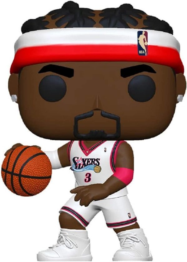 Funko POP NBA: Legends - Allen Iverson (Sixers Home). Multicolor