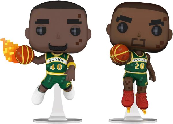 Funko Pop Collectible Toy Figure - Shawn Kemp - NBA - Collectable Vinyl Figure - Gift Idea - Official Merchandise - Toys for Kids & Adults - Sports Fans