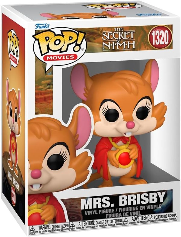 Funko Pop Secret of NIMH - Mrs. Brisby - Collectable Vinyl Figure - Gift Idea - Official Merchandise - Toys for Kids & Adults - Cartoon/Animation Fans