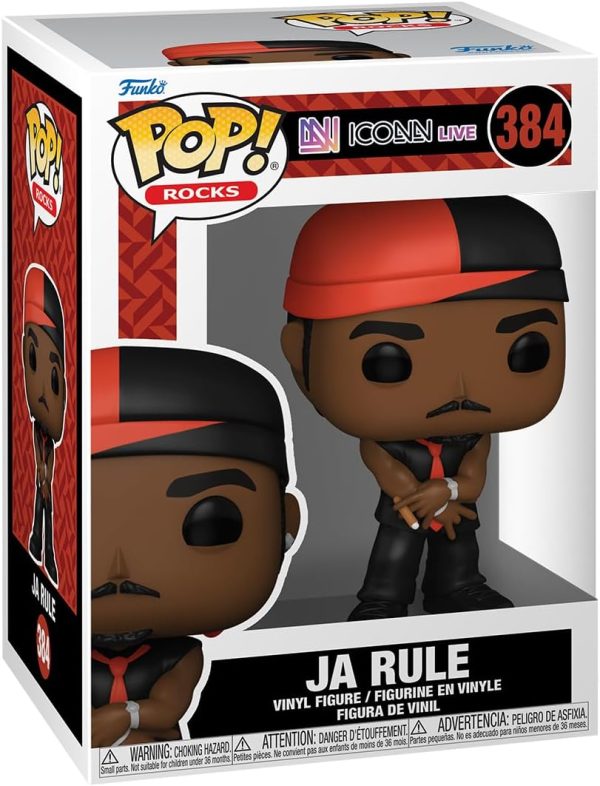 Funko POP! Rocks: Ja Rule - Collectable Vinyl Figure - Gift Idea - Official Merchandise - for Kids & Adults - Music Fans - Model Figure for Collectors and Display