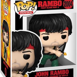 Funko Pop! Movies: Rambo - John Rambo - Collectable Vinyl Figure - Gift Idea - Official Merchandise - Toys for Kids & Adults - Movies Fans - Model Figure for Collectors and Display
