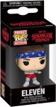 Funko Pop! Keychain: Stranger Things - Eleven - Stranger Things Novelty Keyring - Collectable Mini Figure - Stocking Filler - Gift Idea - Official Merchandise - TV Fans - Backpack Decor