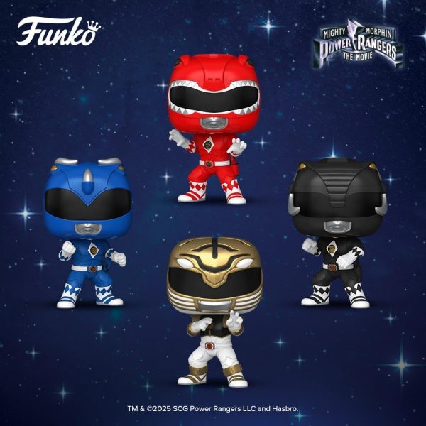 Funko Pop! Movies: Mighty Morphin Power Rangers: The Movie - Red Ranger - Power Rangers Movie - Collectable Vinyl Figure - Gift Idea - Official Merchandise - Toys for Kids & Adults - Movies Fans