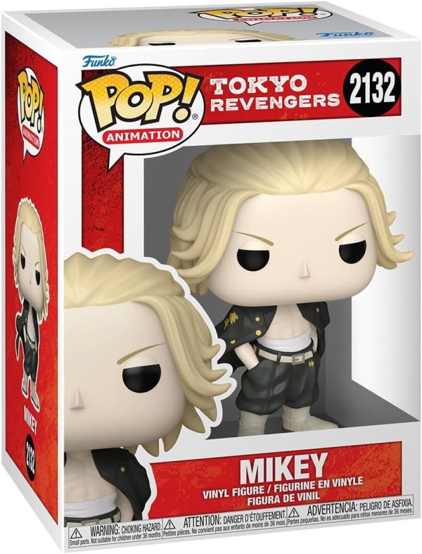 Funko Pop! Animation: Tokyo Revengers - Mikey - Collectable Vinyl Figure - Gift Idea - Official Merchandise - Toys for Kids & Adults - Anime Fans - Model Figure for Collectors and Display