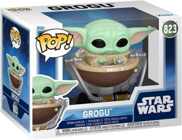 Funko Pop! Star Wars: Mandalorian & Grogu - Grogu - Collectable Vinyl Figure - Gift Idea - Official Merchandise - Toys for Kids & Adults - Star Wars Fans - Model Figure for Collectors and Display