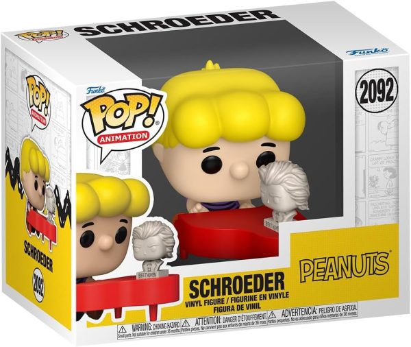 Funko Pop! TV: Peanuts - Schroeder - Classic Peanuts - Collectable Vinyl Figure - Gift Idea - Official Merchandise - Toys for Kids & Adults - Cartoon Fans - Model Figure for Collectors and Display