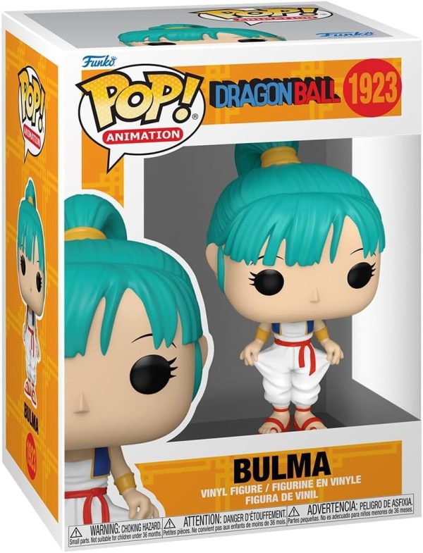 Funko Pop! Animation: Dragon Ball - Bulma - Collectable Vinyl Figure - Gift Idea - Official Merchandise - Toys for Kids & Adults - Anime Fans - Model Figure for Collectors and Display