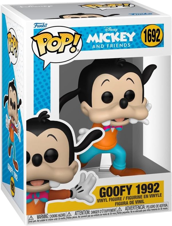 Funko Pop! Disney: Goofy Through The Ages - Goofy 1992 - Collectable Vinyl Figure - Gift Idea - Official Merchandise - Toys for Kids & Adults - Disney Fans - Model Figure for Collectors and Display