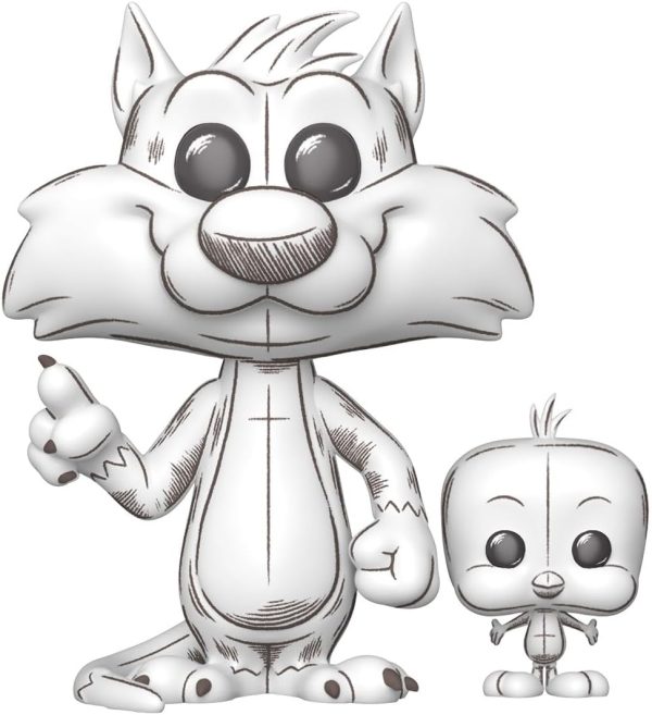 Funko Pop!&Buddy: Looney Tunes - Sylvester & Tweety? - Collectable Vinyl Figure - Gift Idea - Official Merchandise - Toys for Kids & Adults - Movies Fans - Model Figure for Collectors