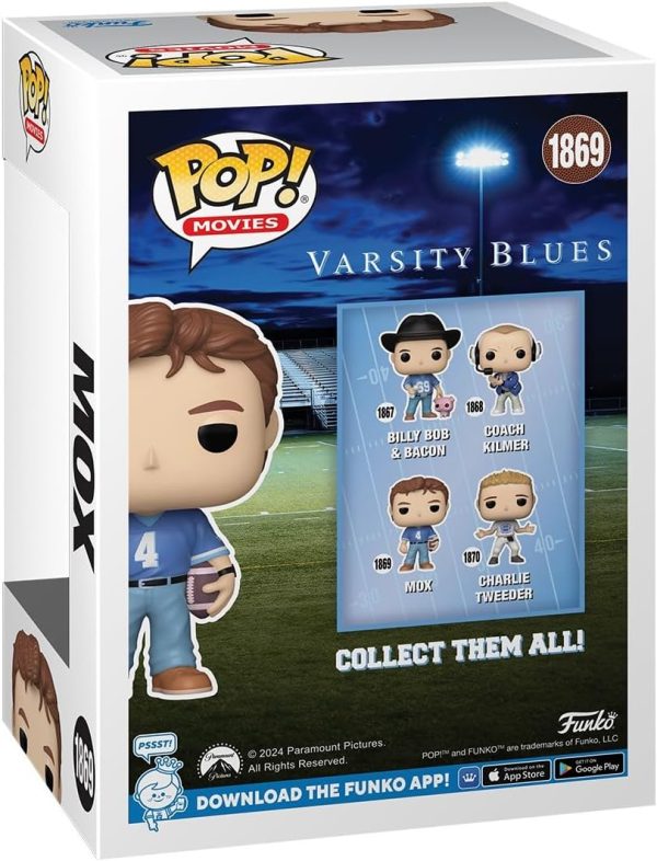 Funko POP Movies: Varsity Blues - MOX?? - Collectable Vinyl Figure - Gift Idea - Official Merchandise - for Kids & Adults - Movies Fans - Model Figure for Collectors and Display