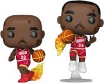 Funko Pop! NBA JAM: Rockets - Clyde Drexler and Hakeem Olajuwon 2-Pack