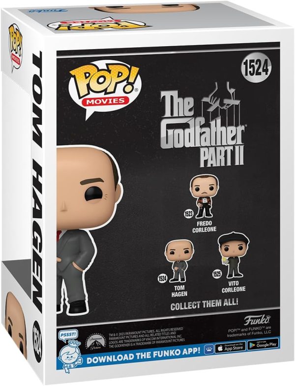 Funko POP! Movies: The Godfather Part 2- Tom Hagen - Collectable Vinyl Figure - Gift Idea - Official Merchandise - for Kids & Adults - Movies Fans - Model Figure for Collectors and Display