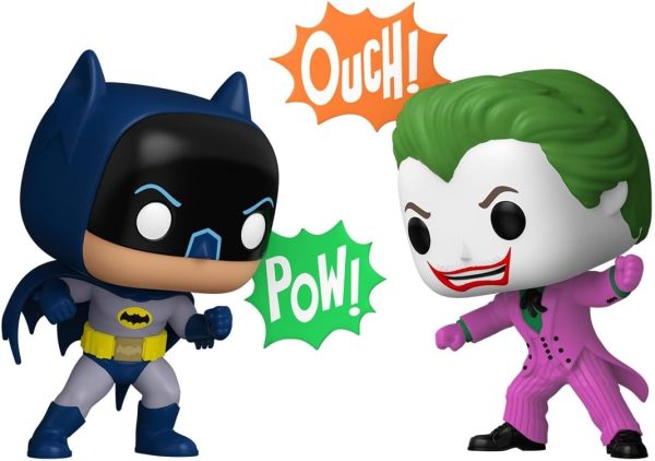 Funko POP! Heroes: Batman's 85th Anniversary - Joker/Batman. 2-Pack - DC Comics - Collectable Vinyl Figure - Gift Idea - Official Merchandise - for Kids & Adults - Comic Books Fans