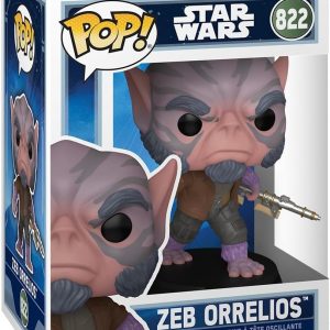 Funko Pop! Star Wars: Mandalorian & Grogu - Zeb Orrelios - Collectable Vinyl Figure - Gift Idea - Official Merchandise - Toys for Kids & Adults - Star Wars Fans