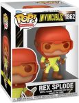 Funko Pop! Animation: Invincible - Rex Splode - 1/6 Odds for Rare Chase Variant - Collectable Vinyl Figure - Gift Idea - Official Merchandise - Toys for Kids & Adults - TV Fans - Figure for Collectors