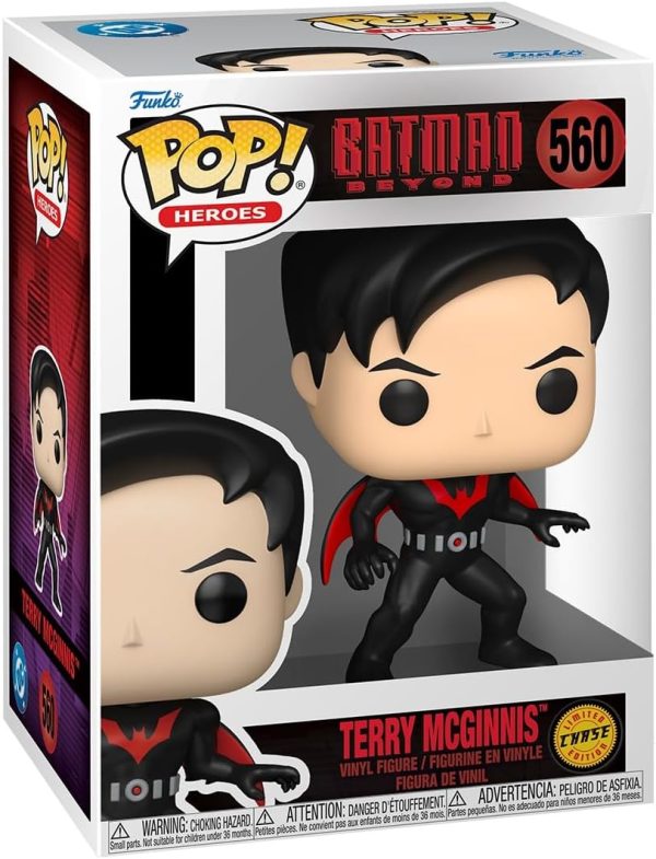 Funko Pop! Heroes: Batman Beyond - Terry McGinnis - 1/6 Odds for Rare Chase Variant - DC Comics - Collectable Vinyl Figure - Gift Idea - Official Merchandise - Toys for Kids & Adults
