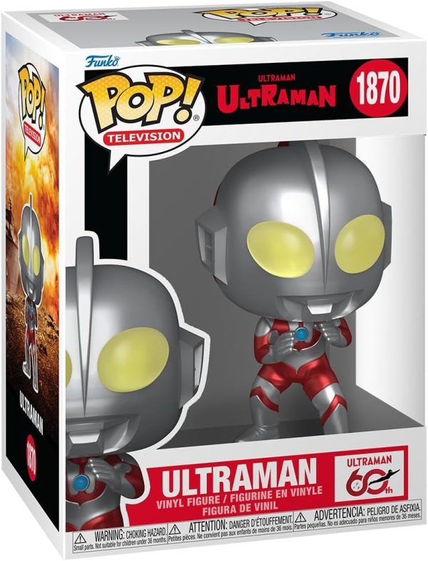 Funko Pop! Television: Ultraman - Metallic - Collectable Vinyl Figure - Gift Idea - Official Merchandise - Toys for Kids & Adults - TV Fans - Model Figure for Collectors and Display