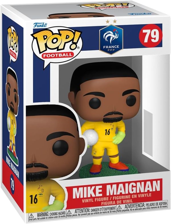 Funko Pop! Football: France - Mike Maignan - World Cup 2026 - France - Collectable Vinyl Figure - Gift Idea - Official Merchandise - Toys for Kids & Adults - Sports Fans - Model Figure for Collectors