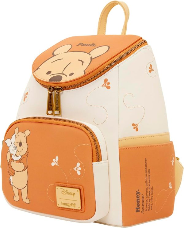 Loungefly Disney: Winnie The Pooh Flap Mini-Backpack. Amazon Exclusive