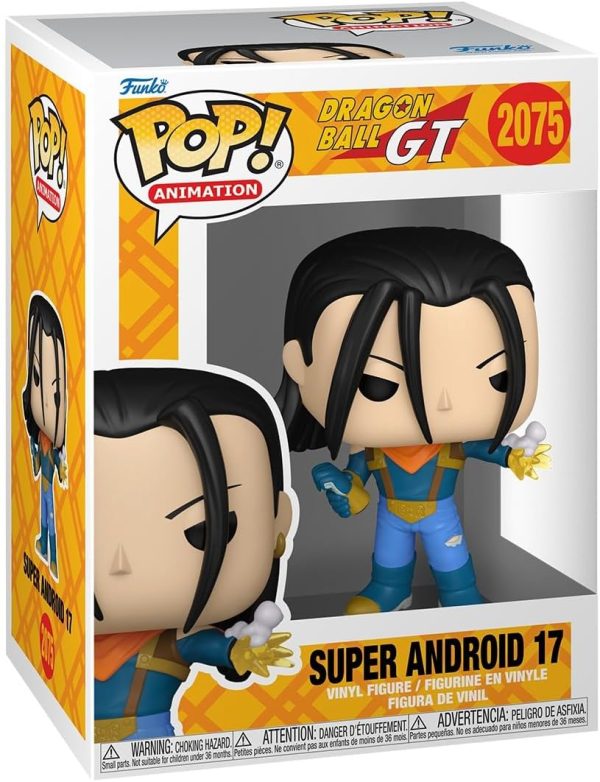 Funko Pop! Animation: Dragon Ball GT - Super Android 17 - Collectable Vinyl Figure - Gift Idea - Official Merchandise - Toys for Kids & Adults - Anime Fans - Model Figure for Collectors and Display