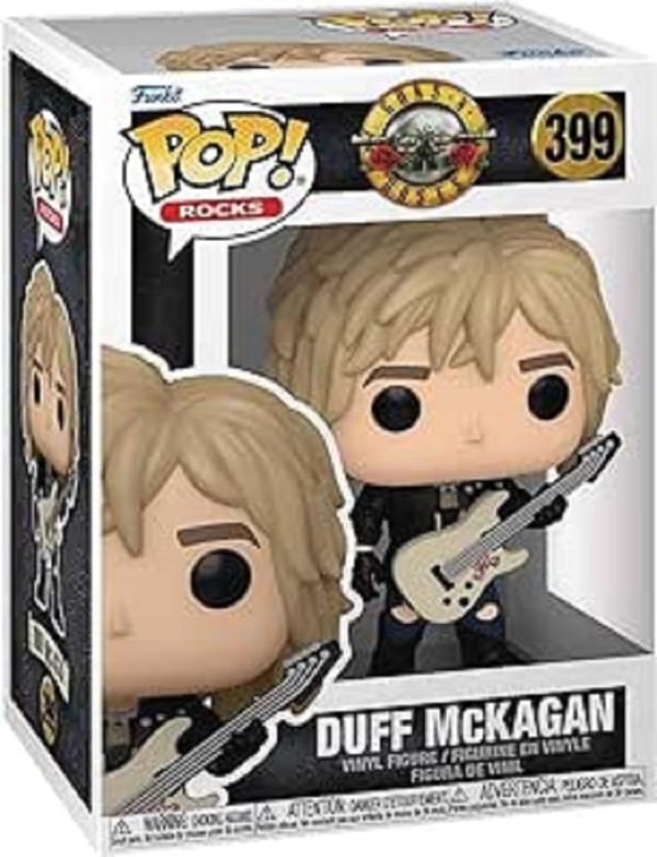 Funko POP! Rocks: Guns and Roses - Duff McKagan - (1980's) - Collectable Vinyl Figure - Gift Idea - Official Merchandise - for Kids & Adults - Music Fans - Model Figure for Collectors