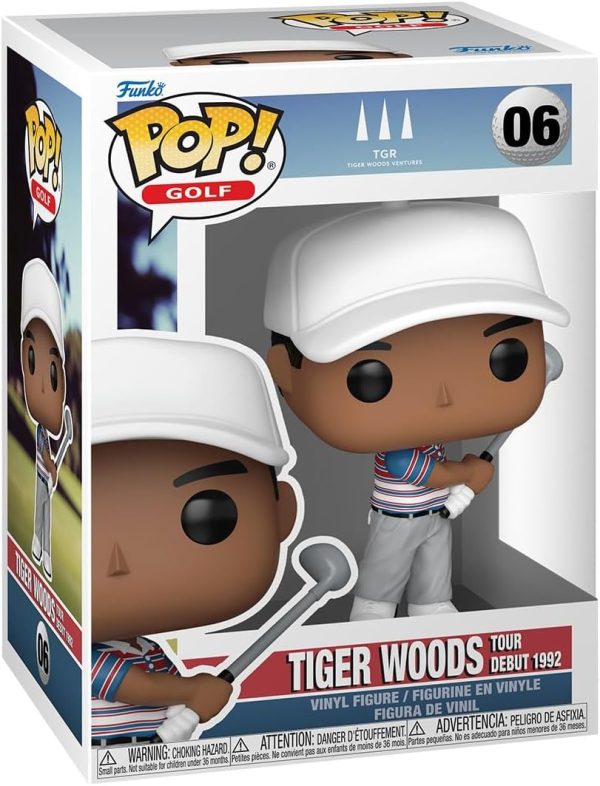 Funko Pop! Golf: Tiger Woods - Tour Debut 1992 - Collectable Vinyl Figure - Gift Idea - Official Merchandise - Toys for Kids & Adults - Sports Fans - Model Figure for Collectors and Display