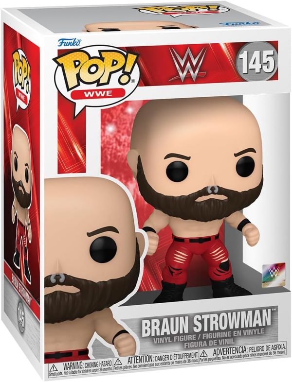 Funko POP! WWE: Braun Strowman - Collectable Vinyl Figure - Gift Idea - Official Merchandise - for Kids & Adults - Sports Fans - Model Figure for Collectors and Display