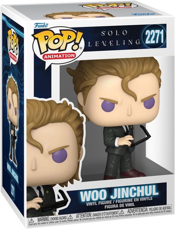 Funko Pop! Animation: Solo Leveling - Woo Jinchul - Collectable Vinyl Figure - Gift Idea - Official Merchandise - Toys for Kids & Adults - Anime Fans - Model Figure for Collectors and Display